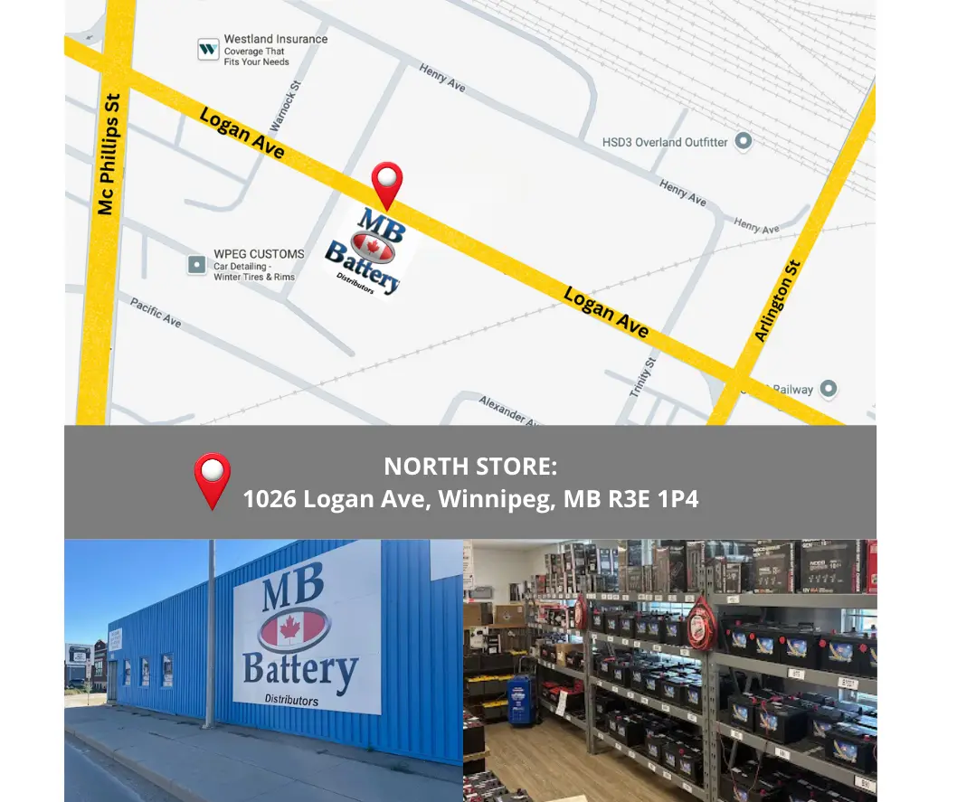 Manitoba Battery North store on Logan Avenue, Winnipeg