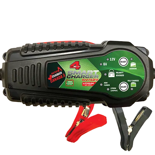 6/12V WET,AGM,LIFEPO4 SMART CHARGER