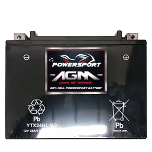 AGM24HL-BS REPLACES YTX24HL-BS