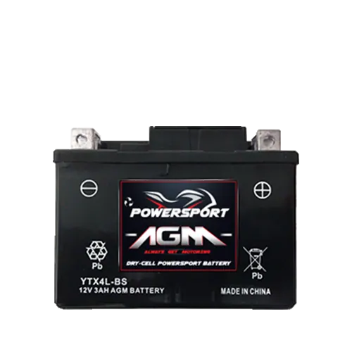 AGM4L-BS REPLACES YTX4L-BS