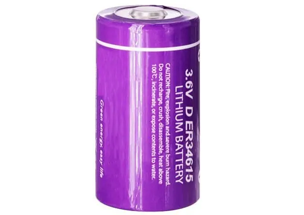 3.6V Lithium D Cell