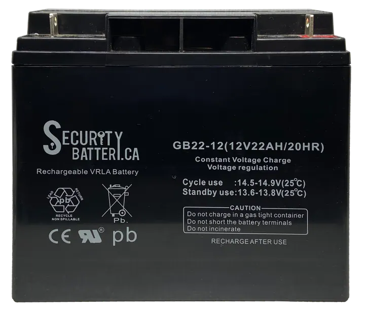 12V 22AH