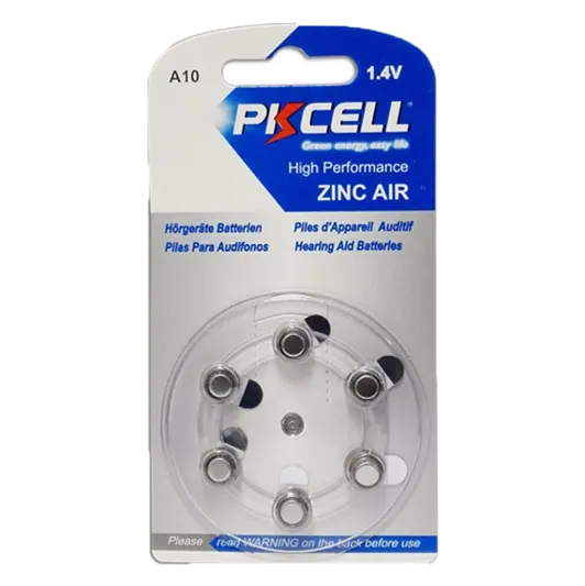 6PK #10 HEARING AID BATTERIES