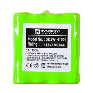 Replaces FABP Battery 4.8V 700 mah NIMH